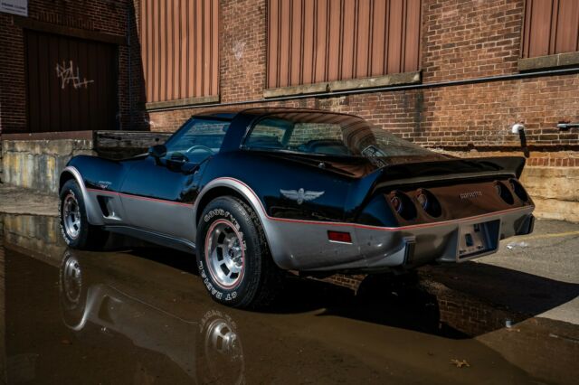 1978 Black & Silver Chevrolet Corvette Coupe