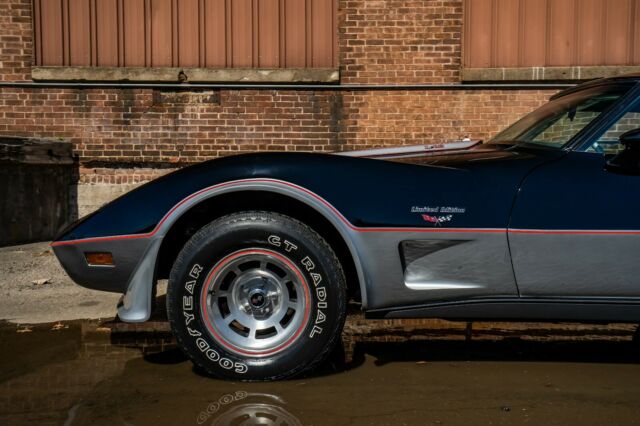1978 Black & Silver Chevrolet Corvette Coupe