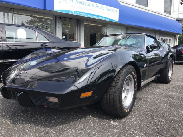1979 Black Chevrolet Corvette Convertible