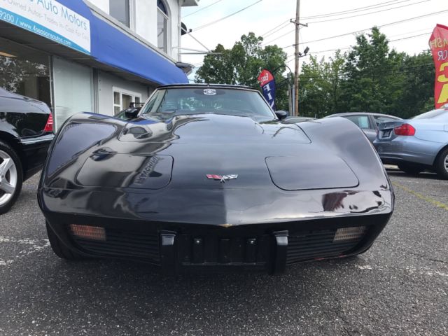 1979 Black Chevrolet Corvette Convertible
