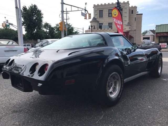 1979 Black Chevrolet Corvette Convertible