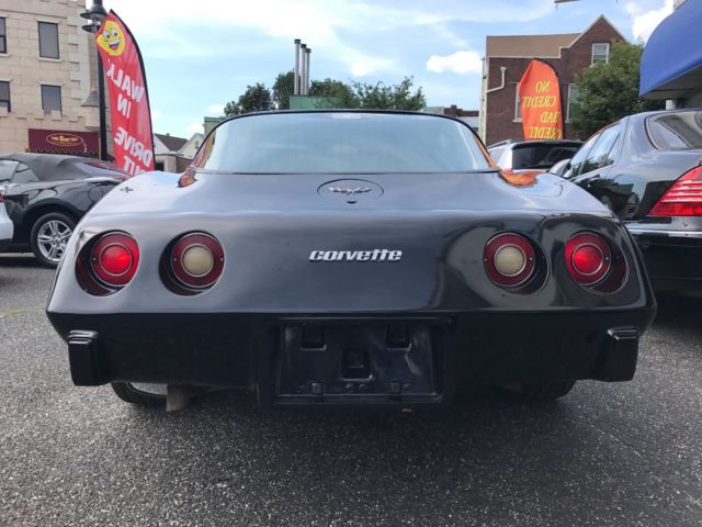1979 Black Chevrolet Corvette Convertible