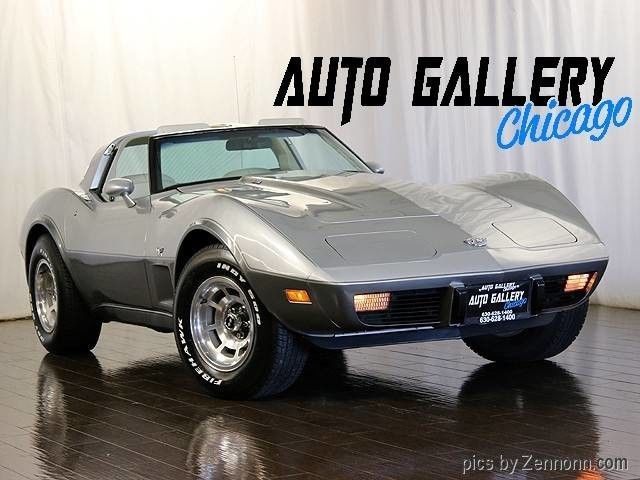 1978 Silver Chevrolet Corvette Coupe