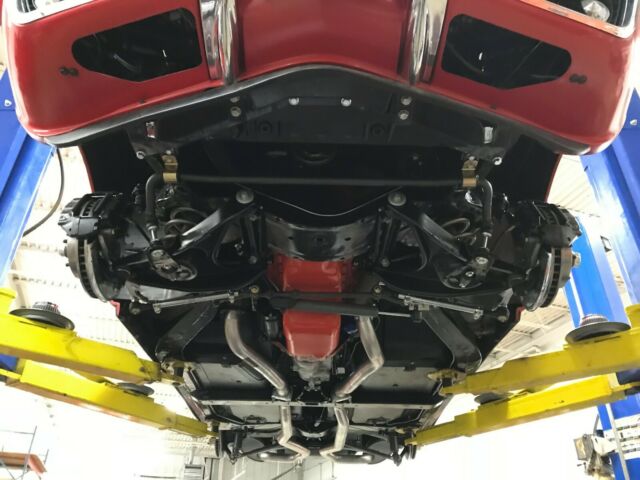 1968 Red Chevrolet Corvette Convertible