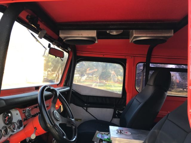 1971 Orange Toyota Land Cruiser