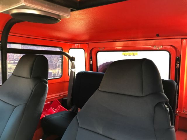 1971 Orange Toyota Land Cruiser