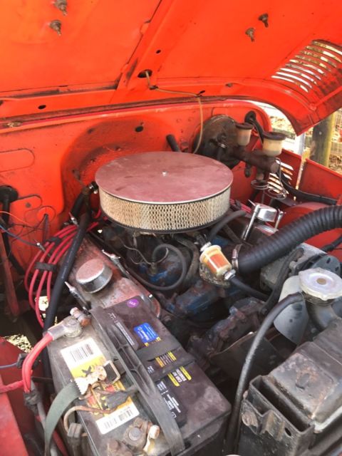 1971 Orange Toyota Land Cruiser