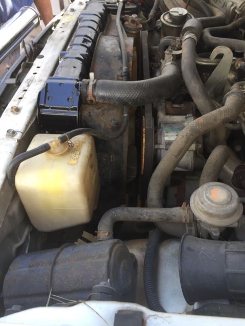 1989 White Toyota Land Cruiser S U V