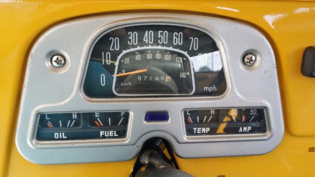 1982 Yellow Toyota Land Cruiser