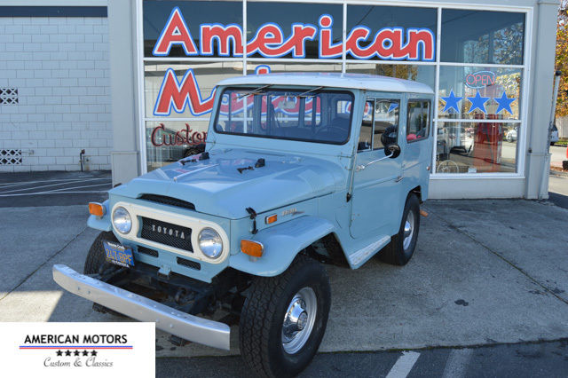 1970 Blue Toyota Land Cruiser