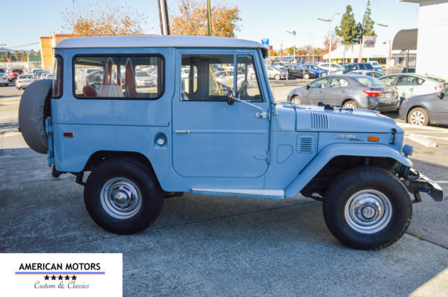 1970 Blue Toyota Land Cruiser