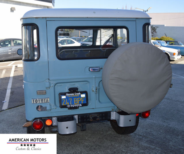 1970 Blue Toyota Land Cruiser