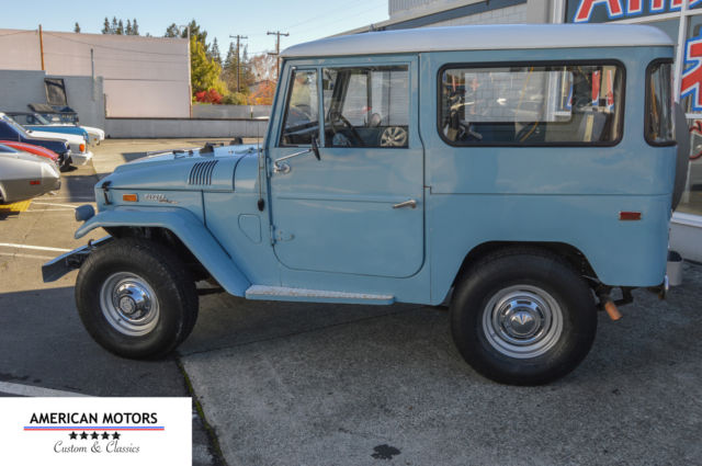 1970 Blue Toyota Land Cruiser