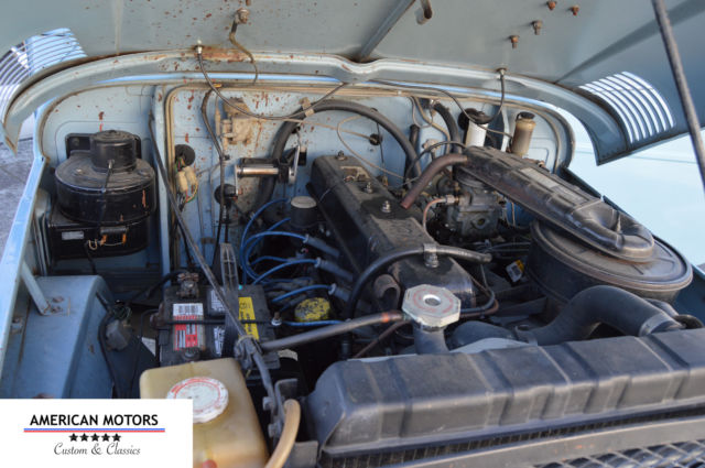 1970 Blue Toyota Land Cruiser