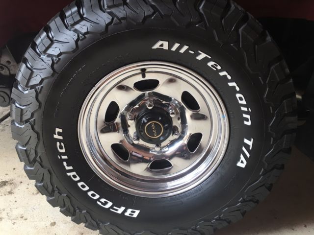 1989 Red Toyota Land Cruiser Wagon