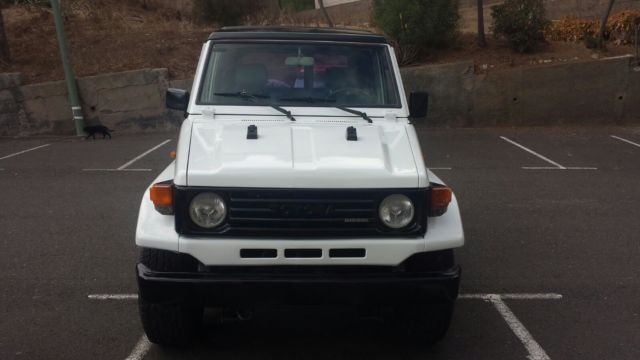 1992 White Toyota Land Cruiser Coupe