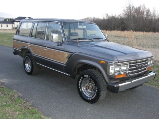 1988 Tan Toyota Land Cruiser SUV