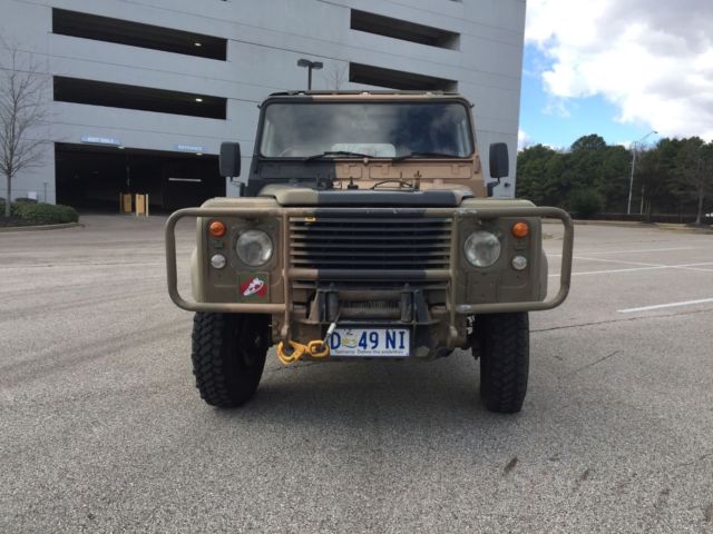 1989 Desert Camo Land Rover Defender Coupe