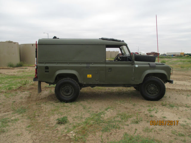 1986 Green Land Rover Defender Wagon