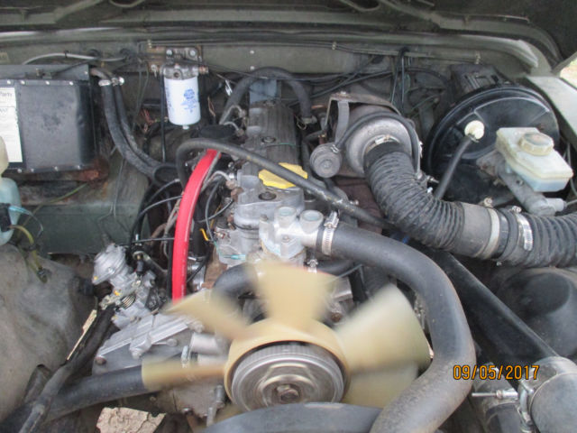 1986 Green Land Rover Defender Wagon