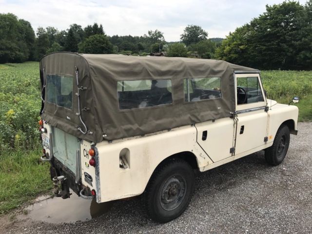 Land Rover 109 Series III Station Soft Top for sale: photos, technical ...