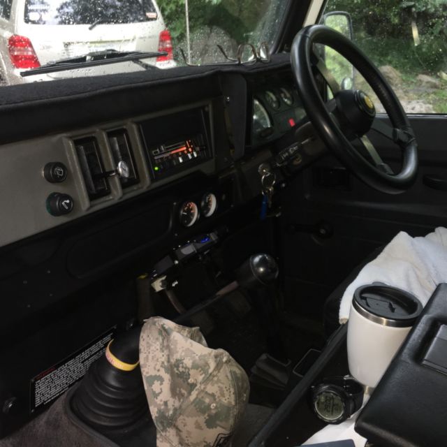 1988 White Land Rover Defender SUV