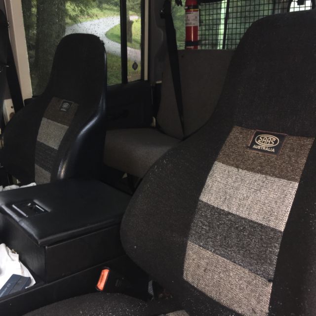 1988 White Land Rover Defender SUV