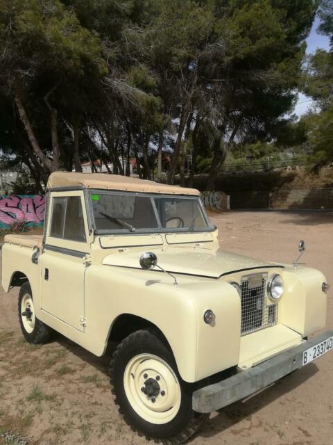 1961 Beige Land Rover Santana  88 Pickup