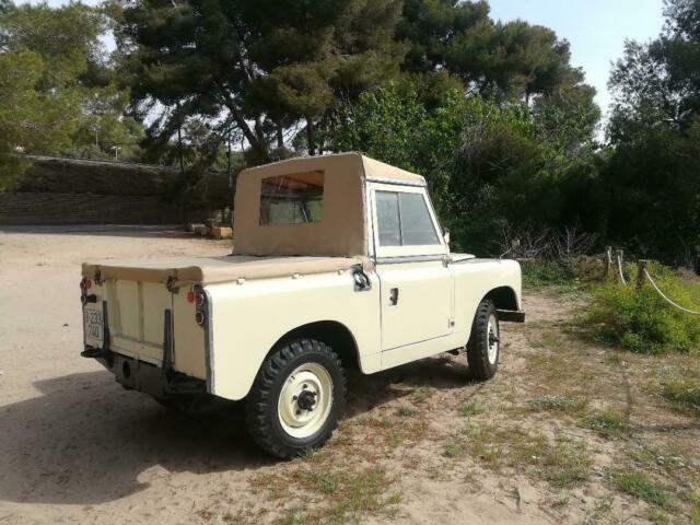 1961 Beige Land Rover Santana  88 Pickup