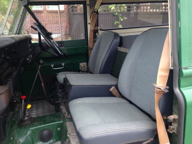 1973 Green Land Rover Defender SUV