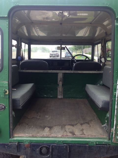 1973 Green Land Rover Defender SUV