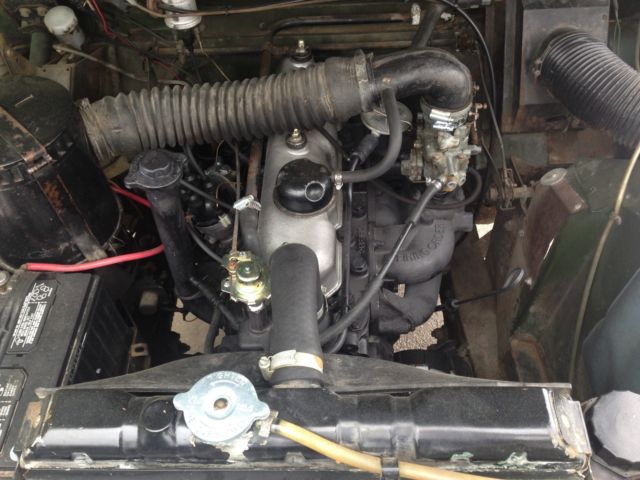 1973 Green Land Rover Defender SUV