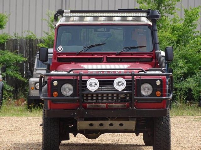 1984 Red Land Rover Defender SUV