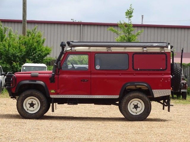 1984 Red Land Rover Defender SUV