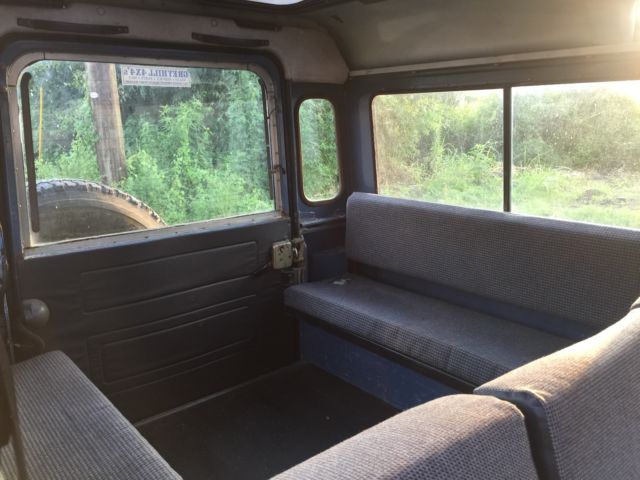 1988 Blue Land Rover Defender SUV