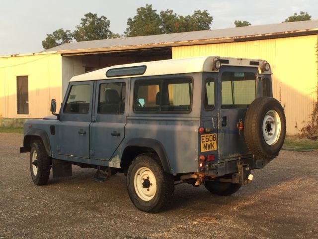 1988 Blue Land Rover Defender SUV