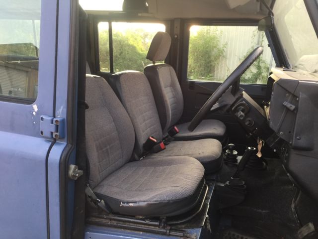 1988 Blue Land Rover Defender SUV