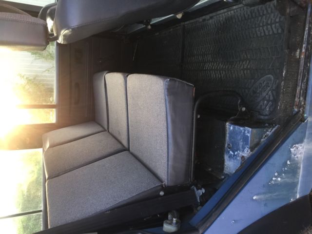 1988 Blue Land Rover Defender SUV