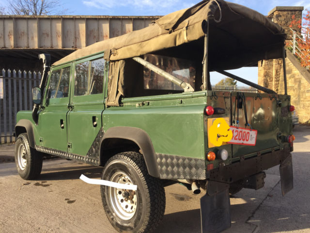 LAND ROVER DEFENDER 110 COUNTY SW 300TDi CONVERTIBLE CANVAS TOP & HARD ...