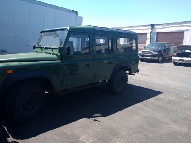 1988 Green Land Rover Defender SUV