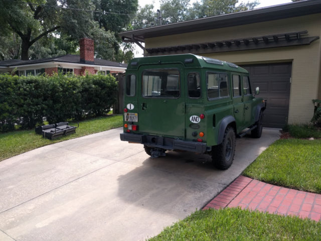 1988 Green Land Rover Defender SUV