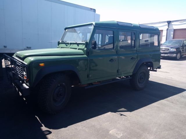 1988 Green Land Rover Defender SUV