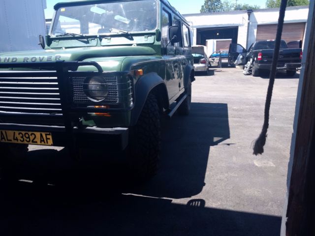 1988 Green Land Rover Defender SUV