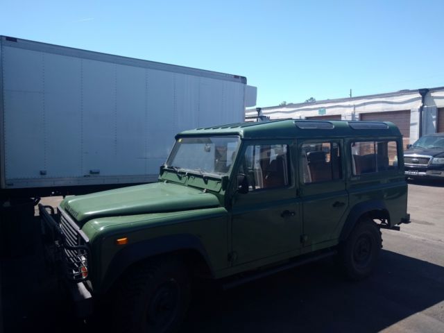 1988 Green Land Rover Defender SUV