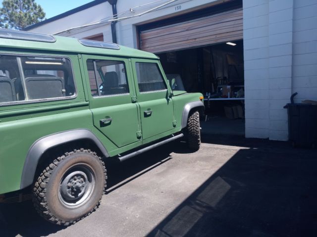 1988 Green Land Rover Defender SUV