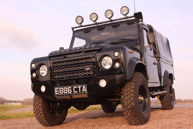 1988 Black Land Rover Defender SUV