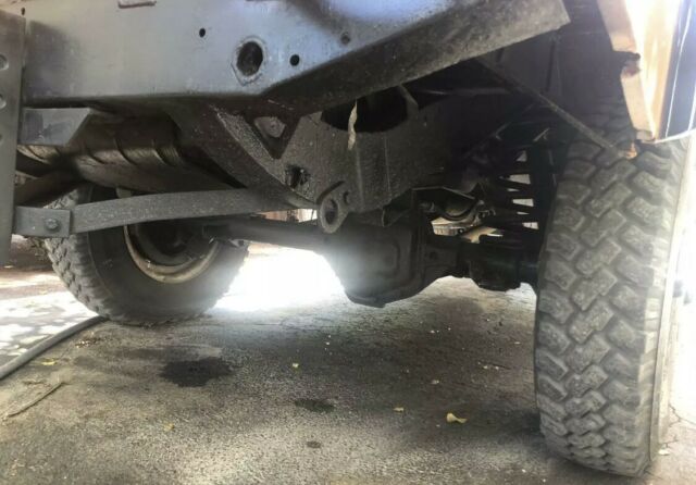 1984 orange Land Rover Defender