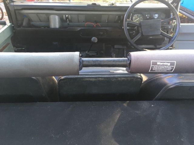 1991 Heritage Green Land Rover Defender Convertible