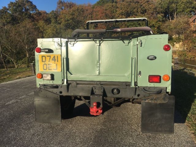 1991 Heritage Green Land Rover Defender Convertible
