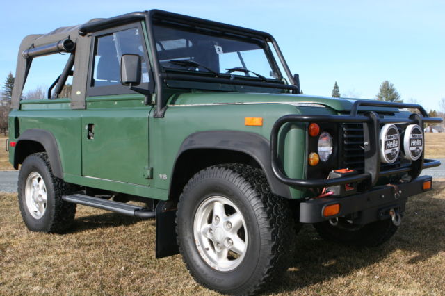 1994 Coniston Green Land Rover Defender Convertible